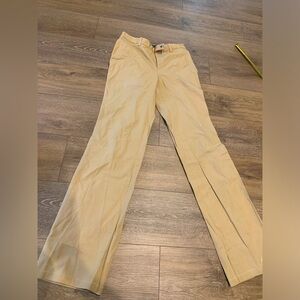Banana Republic Beige Straight Leg Trouser